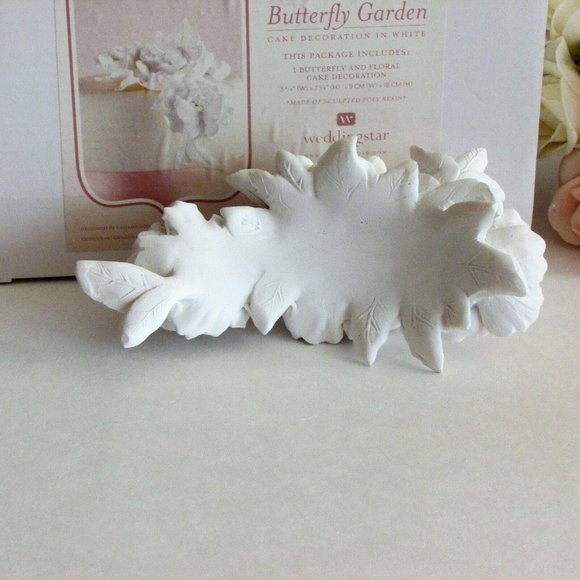 NEW Wedding Cake Topper BUTTERFLY GARDEN Bridal Decor Cottagecore - Picture 9 of 11
